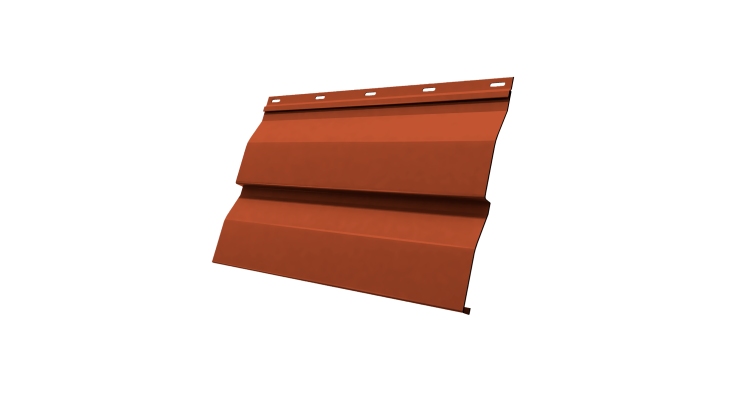 Корабельная Доска 0,265 GL 0.45 PE с пленкой RAL 8004 терракота