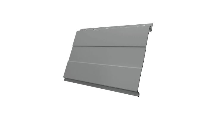 Вертикаль 0,2 prof 0.45 PE с пленкой RAL 9006 бело-алюминиевый