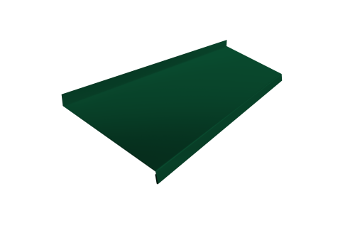 Отлив простой 200 0,45 Drap RAL 6005 зеленый мох (2м)