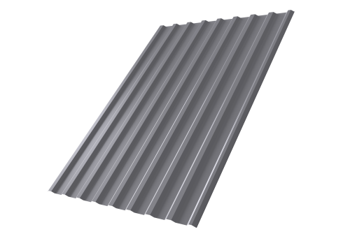 Профнастил С20R 0,5 Satin RAL 7004 сигнальный серый