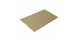 Плоский лист 0.4 PE с пленкой RAL 1014 слоновая кость
