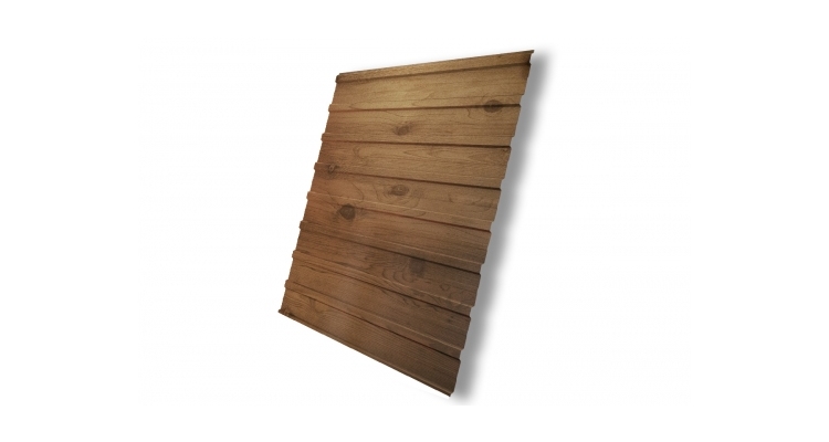 Профнастил С10A 0,45 Print Elite Nordic Wood TwinColor