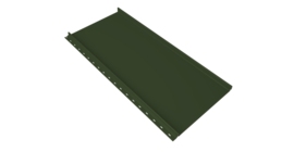 Кликфальц mini Grand Line 0,5 Satin Matt TX с пленкой на замках RAL 6020 хромовая зелень