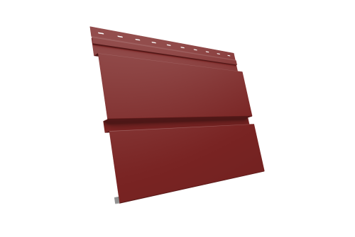 Квадро брус 0.5 Satin с пленкой RAL 3011 коричнево-красный