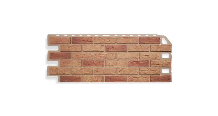 Панель Кирпич Бежевый Комби АП 1100*450*20 мм (уп-ка10 шт)