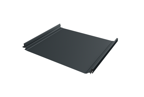 Кликфальц Pro Grand Line 0,45 PE с пленкой на замках RAL 7016 антрацитово-серый