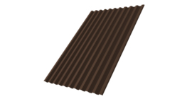 Профнастил С21R 0,5 Velur X RAL 8017 шоколад