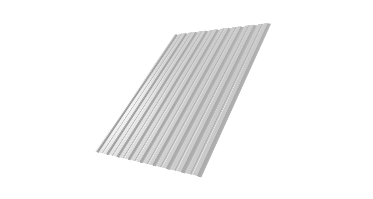 Профнастил С10В 0.5 Satin RAL 9003 сигнальный белый