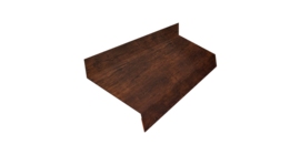 Отлив простой 50 0,45 Print Premium Cherry Wood Dark FTC (2м)