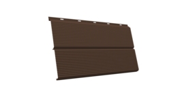 ЭкоБрус 0,345 Gofr GL 0.5 Atlas X RAL 8017 шоколад