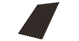 Профнастил С21R 0,45 Drap TR RR 32 темно-коричневый