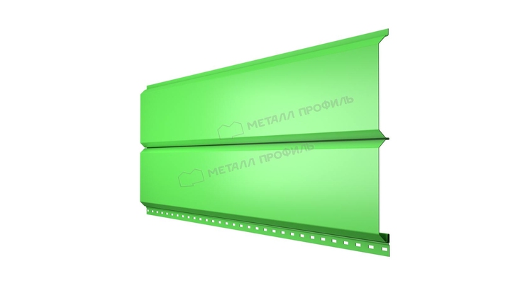 Сайдинг Металл Профиль Lбрус-15х240 NormanMP (ПЭ-01-6018-0.5)