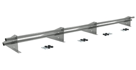 Снегозадержатель трубчатый универсальный Optima плюс RAL 9006 3м