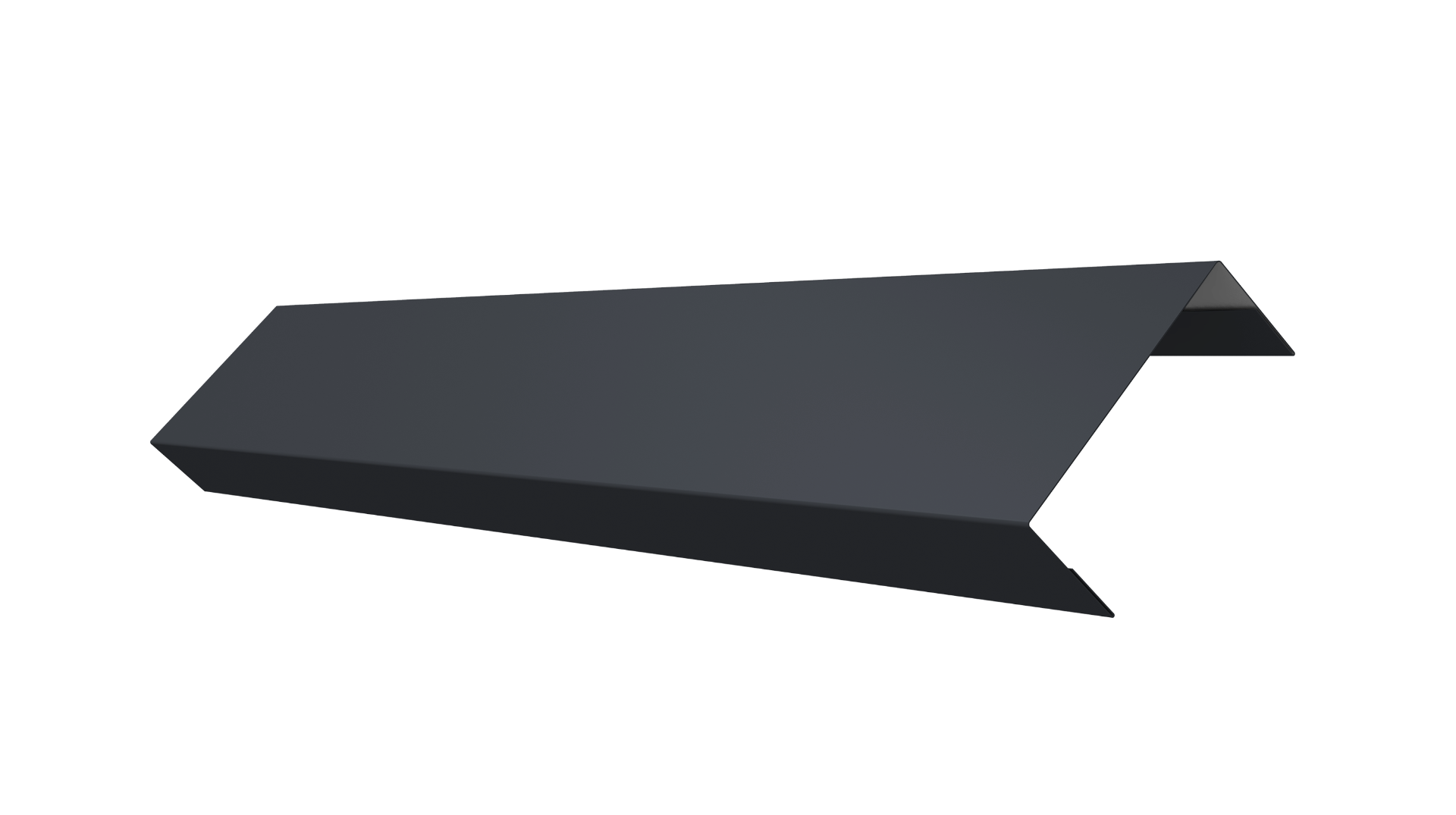 Ламель обратная 50 забора жалюзи Texas 0.5 Velur X с пленкой RAL 7024 мокрый асфальт