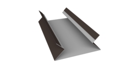 Планка угла внутреннего составная верхняя 0,5 Drap TX RR 32 темно-коричневый (2м)