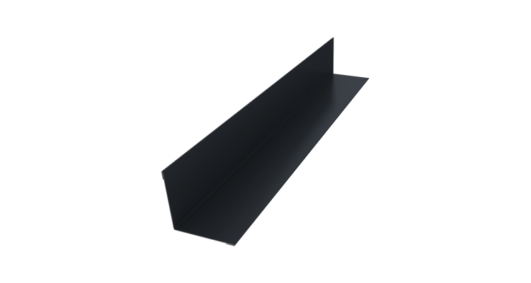 Угол внутренний 30х30 0,45 Drap RAL 7024 мокрый асфальт (2м)