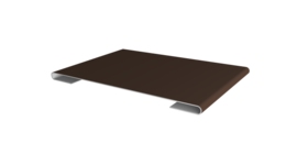 Планка стыковочная 0,45 Drap ST RAL 8017 шоколад (2м)