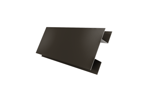 Планка H-образная стыковочная сложная 0,5 Drap TX RR 32 темно-коричневый (2м)