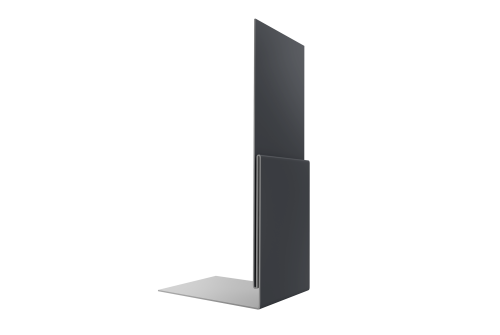 Планка приемная оконная 0,45 Drap TX RAL 7024 мокрый асфальт (2м)