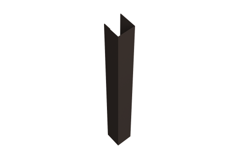 Стойка жалюзи Texas 0,45 Drap TX-double RR 32 темно-коричневый (1,8м)