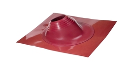 Проходной элемент MF угловой №3.1 (280-460мм) +185 EPDM (металлический окрашенный фланец) красный