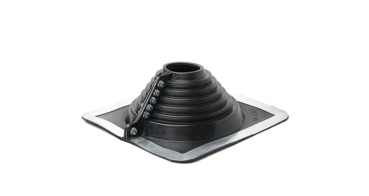 Проходной элемент MF прямой №4R (75-160мм) +185 EPDM черный