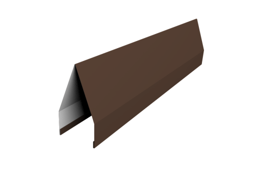 Ламель забора жалюзи Tokyo 0,5 Drap TX с пленкой RAL 8017 шоколад