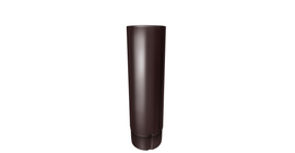 Труба круглая GL PE 100 мм 3 м RAL 8017 шоколад